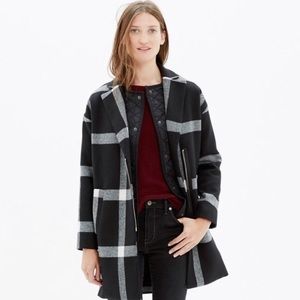 Madewell Checkmark ZIP Coat